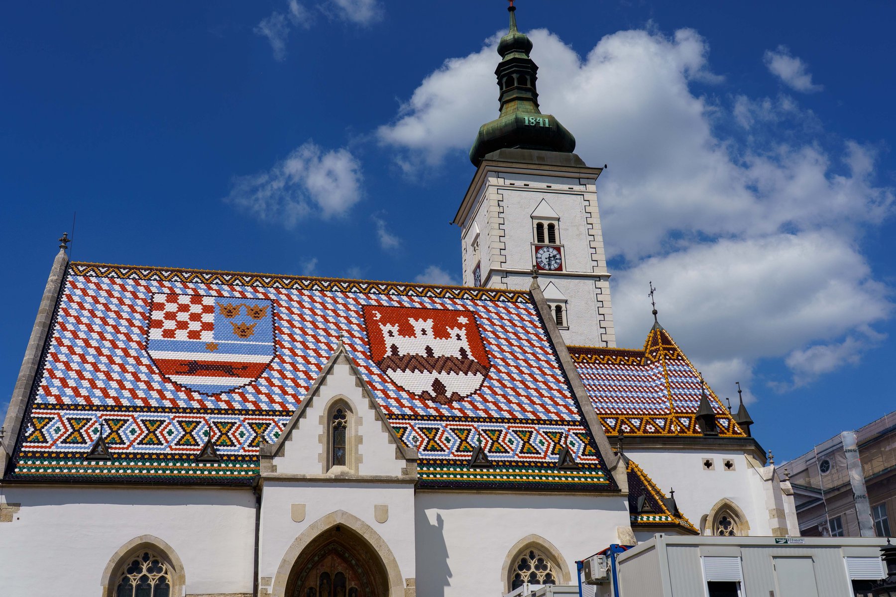 St. Mark's Church tiled roof