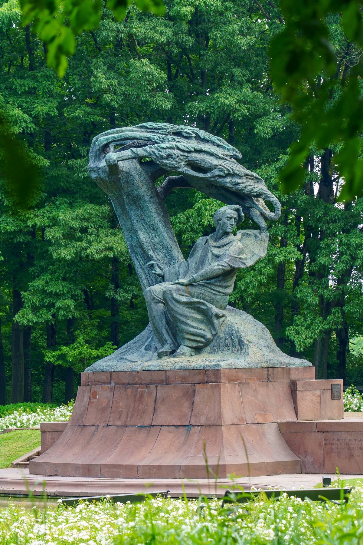 The Chopin Monument in Lazienki Park, Warsaw